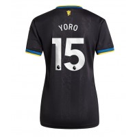 Manchester United Leny Yoro #15 Tretí Ženy futbalový dres 2025-26 Krátky Rukáv